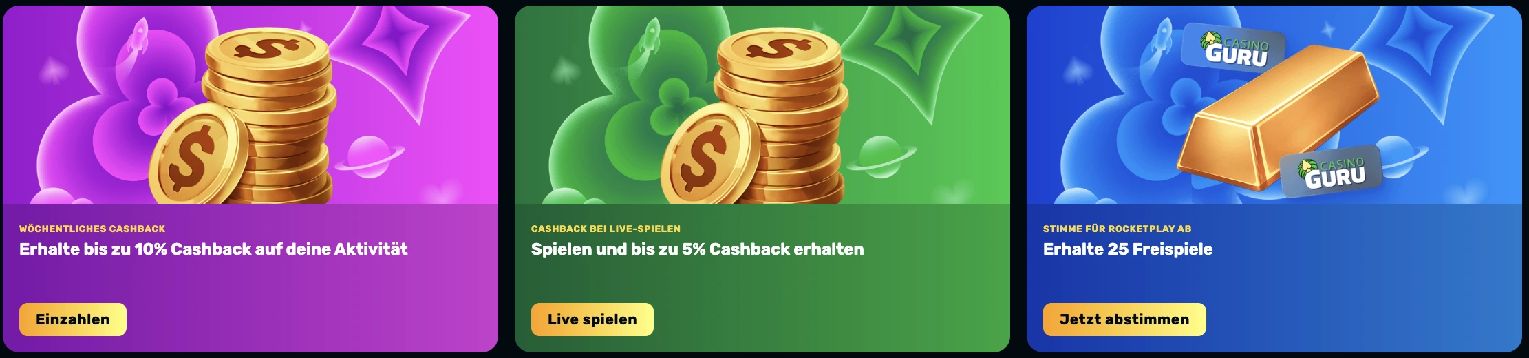 Rocketplay Casino Banner